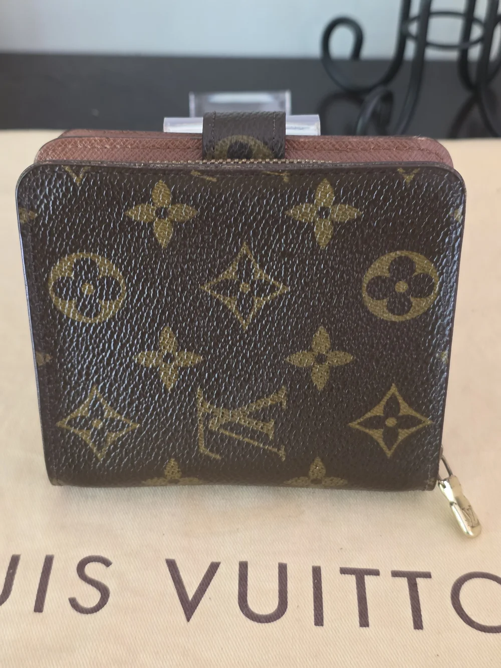 Vintage Louis Vuitton Monogram Compact Wallet